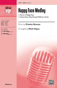 Happy Face Medley SATB choral sheet music cover Thumbnail